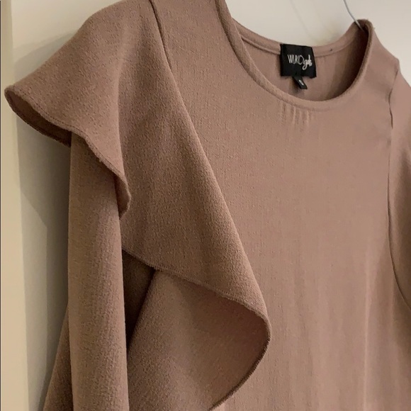 WUKOgals modest mocha dress size 0 - Picture 5 of 6